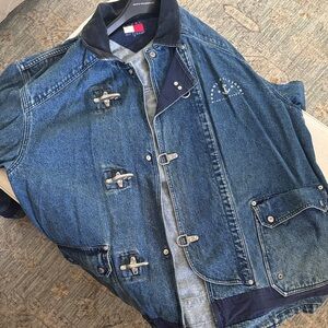 Tommy Hilfiger Denim Blue Varsity Jacket